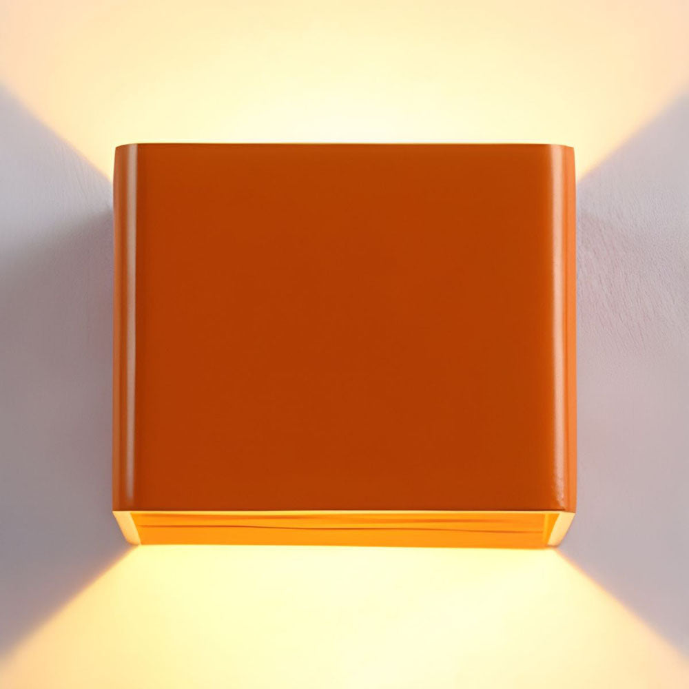 Modern Cube Shade Wall Sconce Light – LED Wall Lamp for Hallway and Bedroom, Energy-Efficient Indoor Wall Lights-1