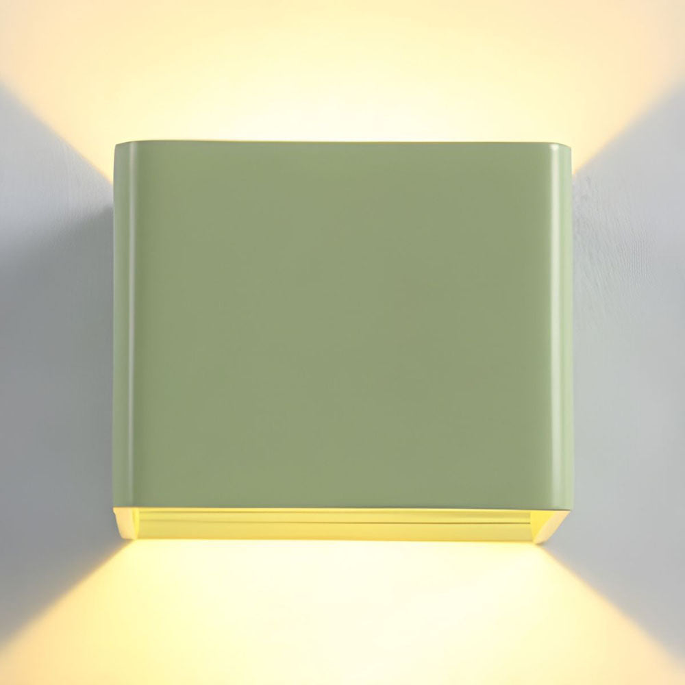 Variant image for Modern Cube Shade Wall Sconce Light – LED Wall Lamp for Hallway and Bedroom, Energy-Efficient Indoor Wall Lights-9