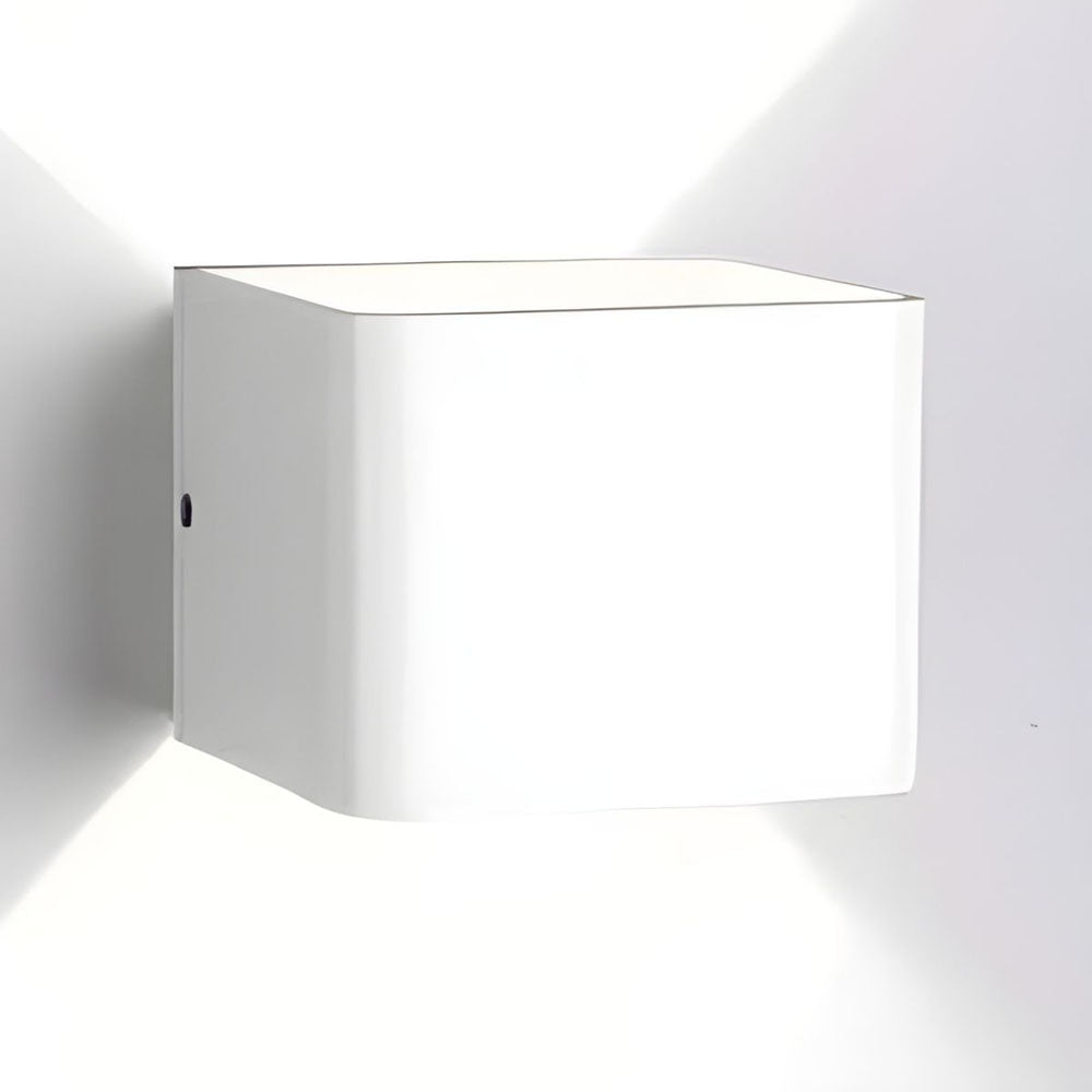 Variant image for Modern Cube Shade Wall Sconce Light – LED Wall Lamp for Hallway and Bedroom, Energy-Efficient Indoor Wall Lights-3