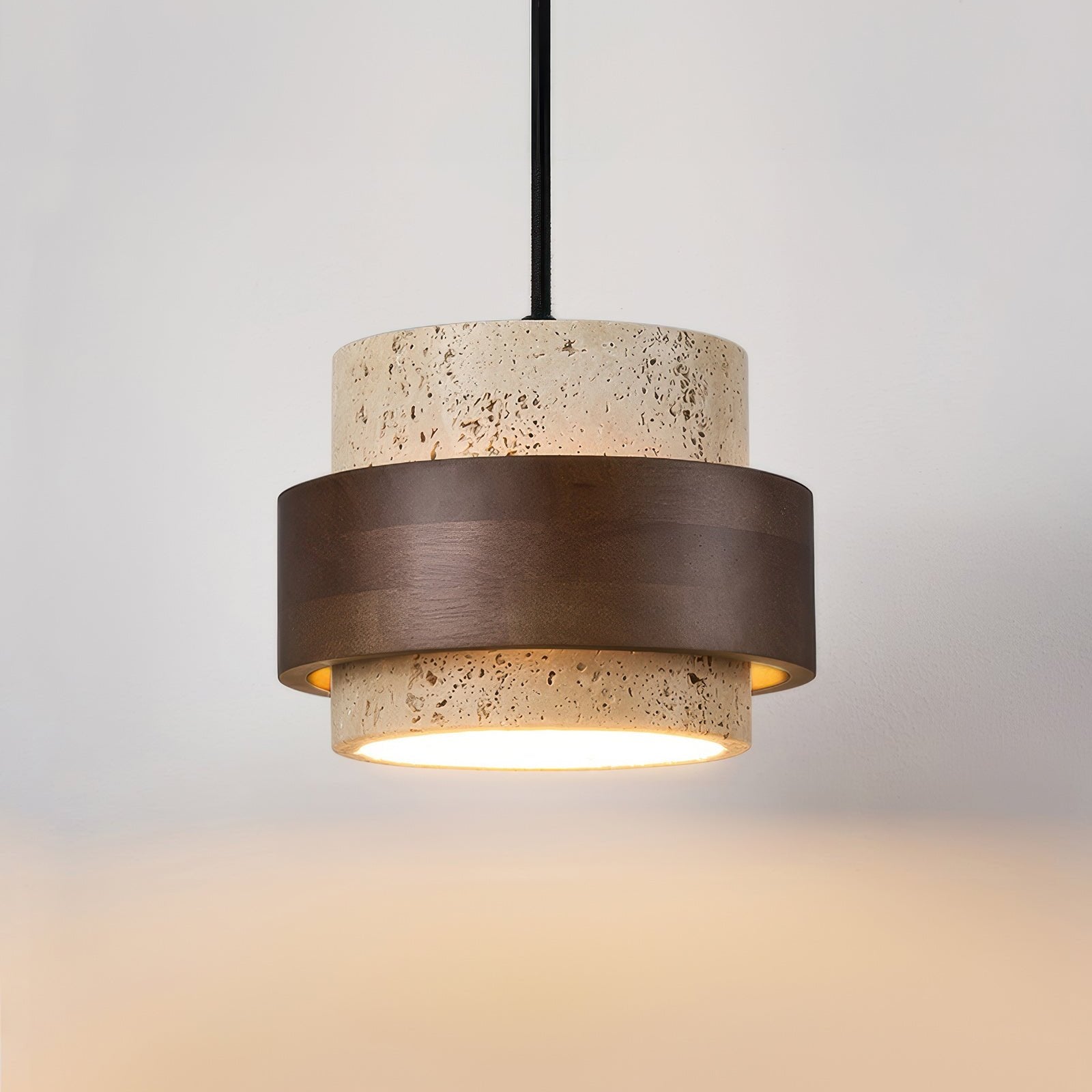 Ascend Retro Wabi-Sabi Stone Pendant - Unique Artisan Jewelry