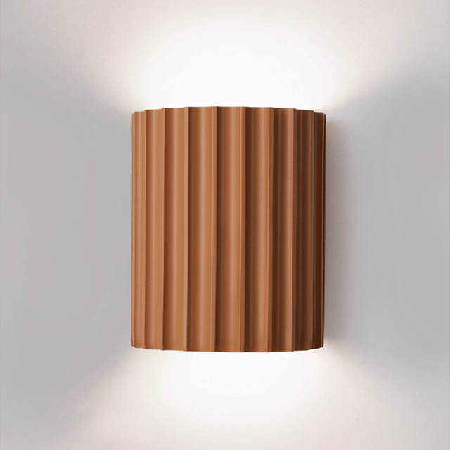 Variant image for Modern Half-Circle Resin Wall Sconce – Stylish Indoor Wall Lamp for Living Room and Bedroom Lighting-6