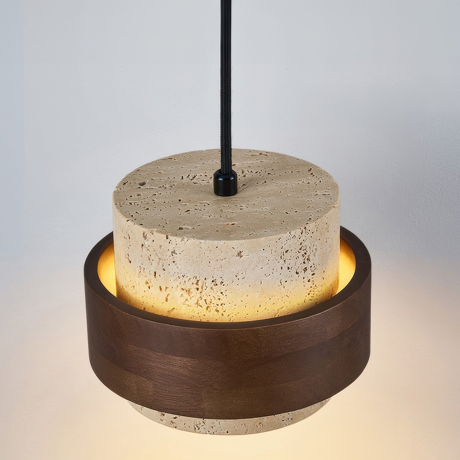 Ascend Retro Wabi-Sabi Stone Pendant - Unique Artisan Jewelry
