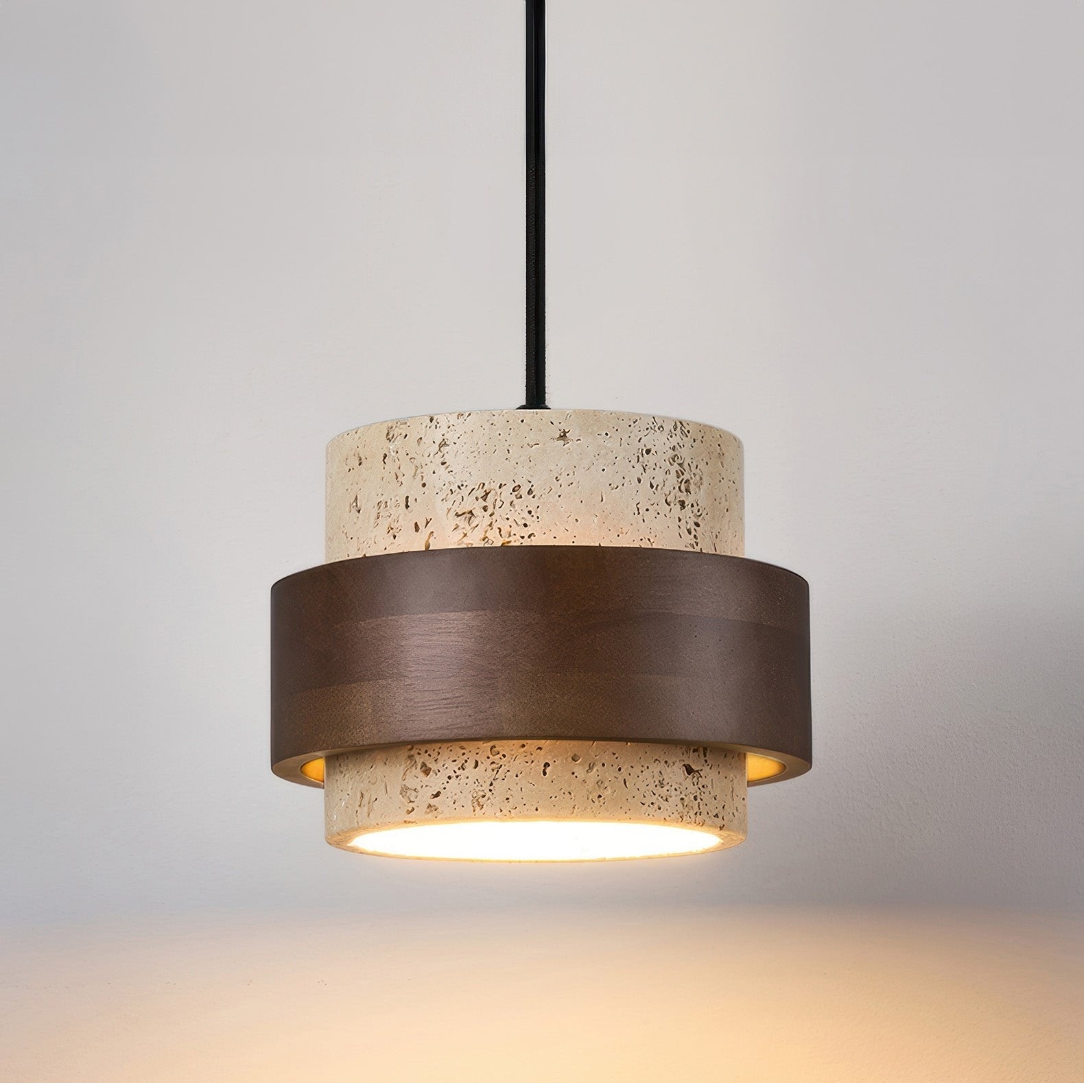 Ascend Retro Wabi-Sabi Stone Pendant - Unique Artisan Jewelry