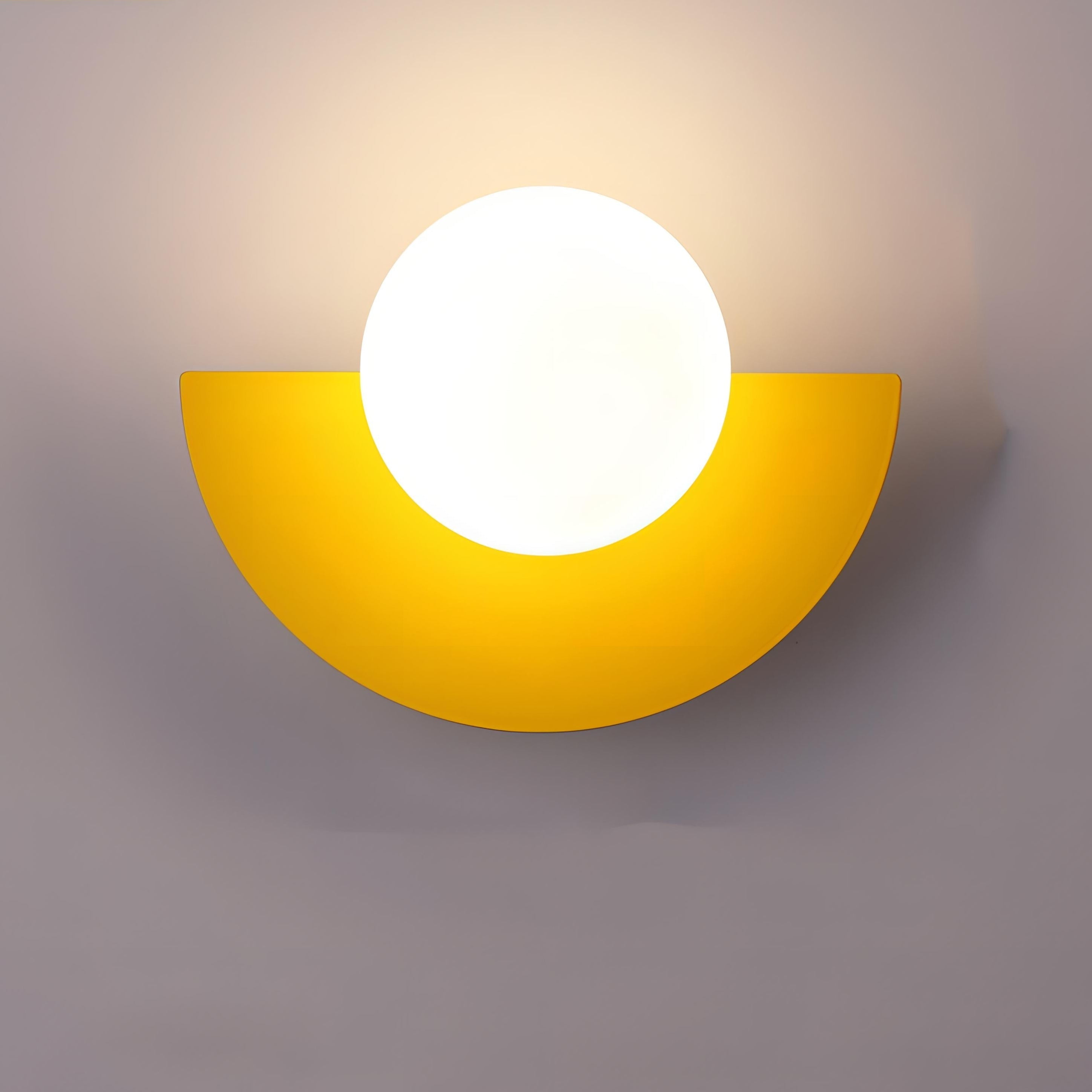 Variant image for Nordic Semicircle Wall Lamp – Modern Wall Lights Indoor in 6 Colors for Stylish Home Decor-10