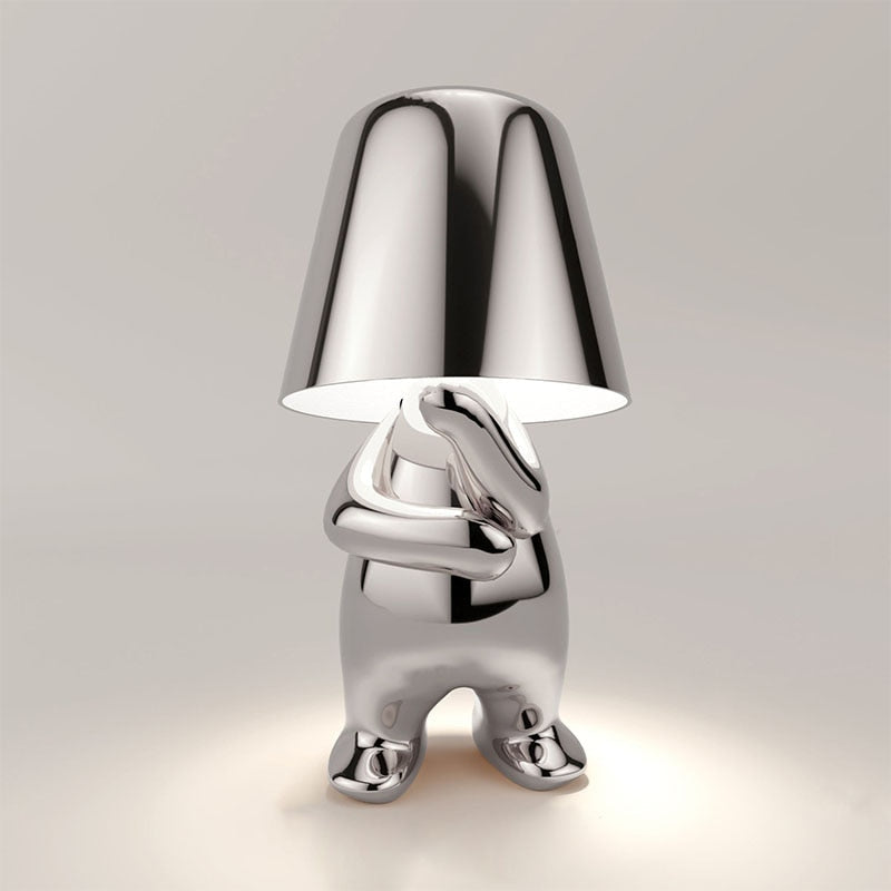 Variant image for Rechargeable Warm LED Lamp with Adjustable Color Intensity – Modern Design for Home and Office-8