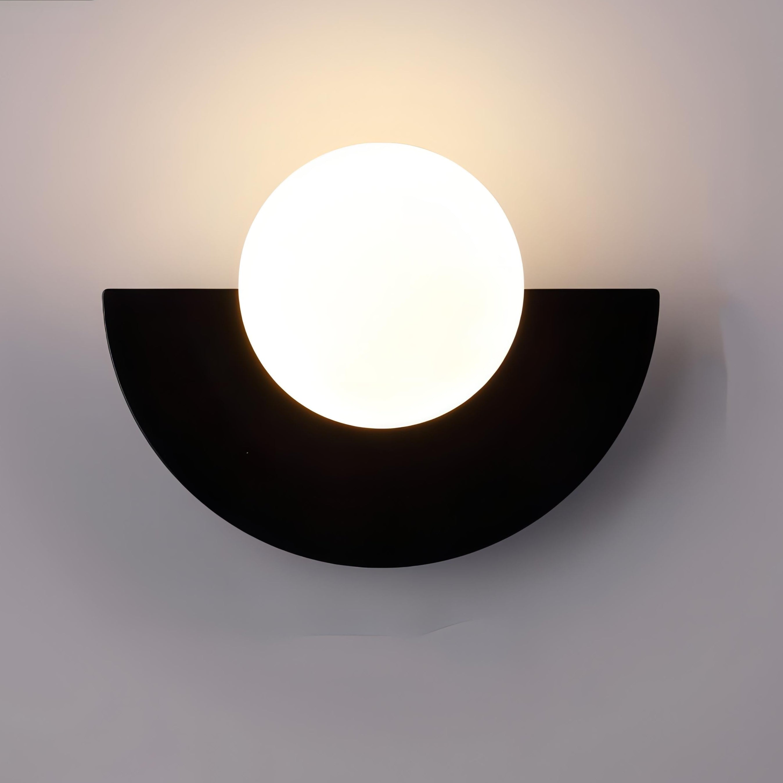 Variant image for Nordic Semicircle Wall Lamp – Modern Wall Lights Indoor in 6 Colors for Stylish Home Decor-4