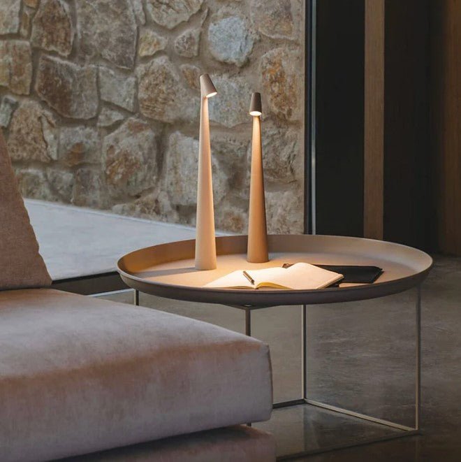 Portable LED Table Lamp – Adjustable Brightness, Slim Aluminum Design, Cordless and Rechargeable, Ideal for Bedside or Desk Use-5