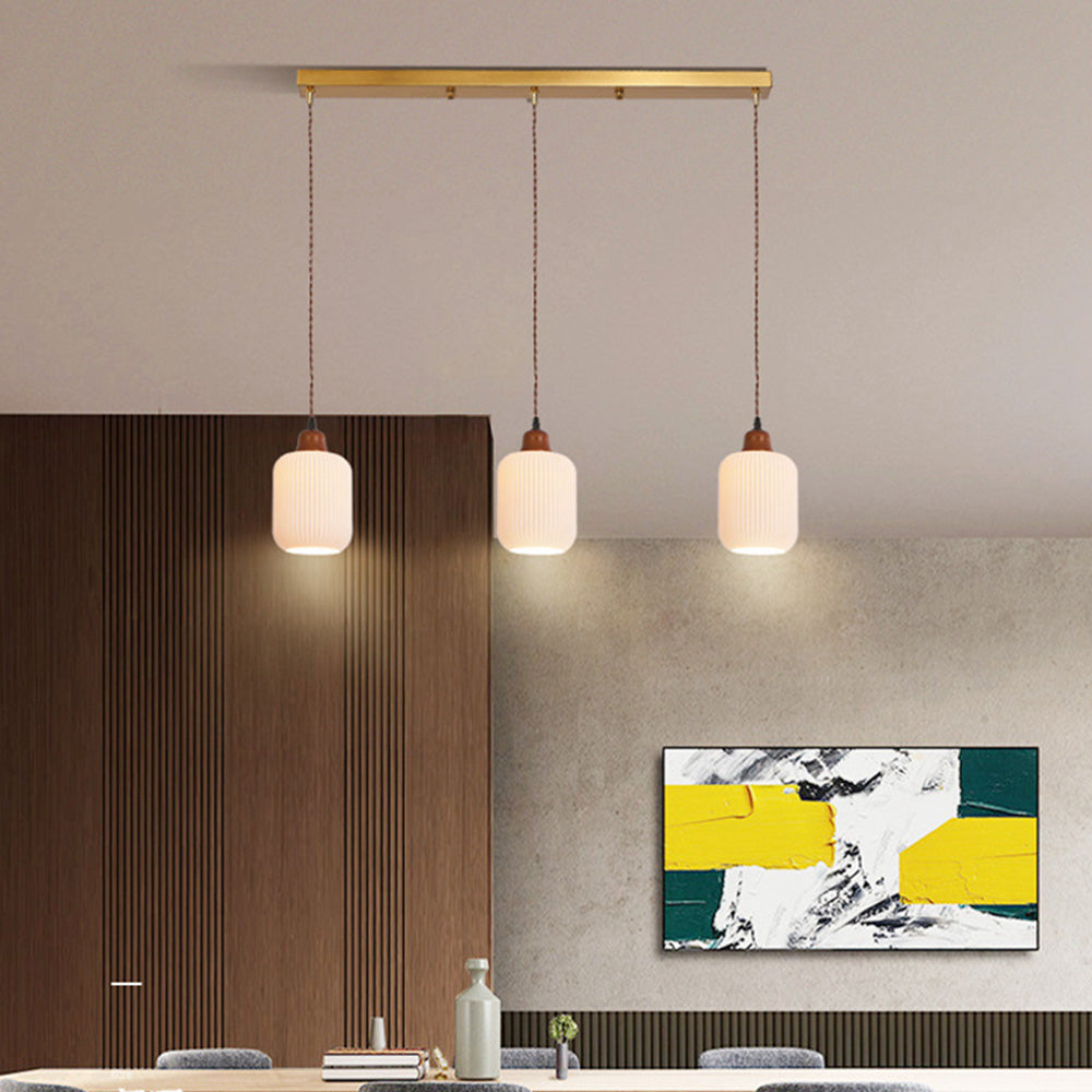 Elegant Nordic White Ceramic Pendant Light for Stylish Dining