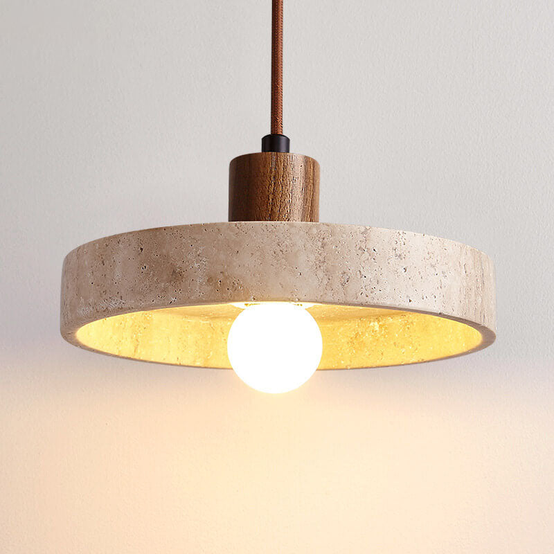 Kairo | Japanese Minimalist Pendant Light with Natural Materials