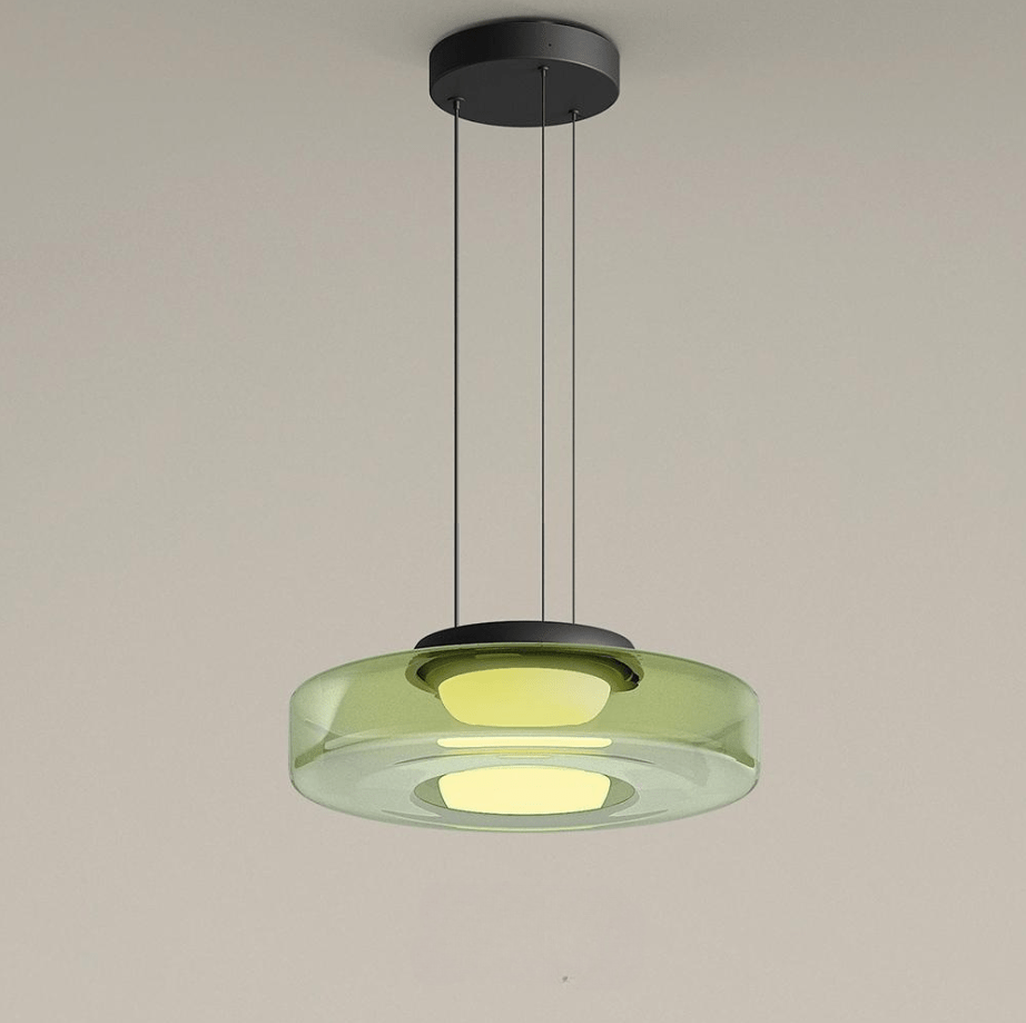 Elegant Bauhaus Glass Pendant Light - Timeless Design & Style