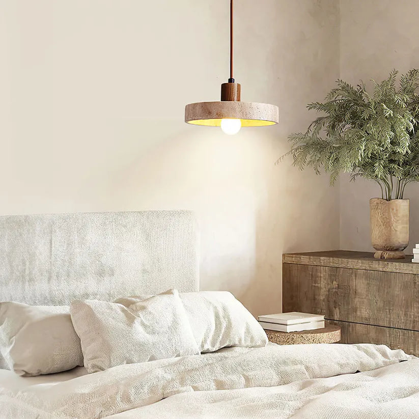 Kairo | Japanese Minimalist Pendant Light with Natural Materials