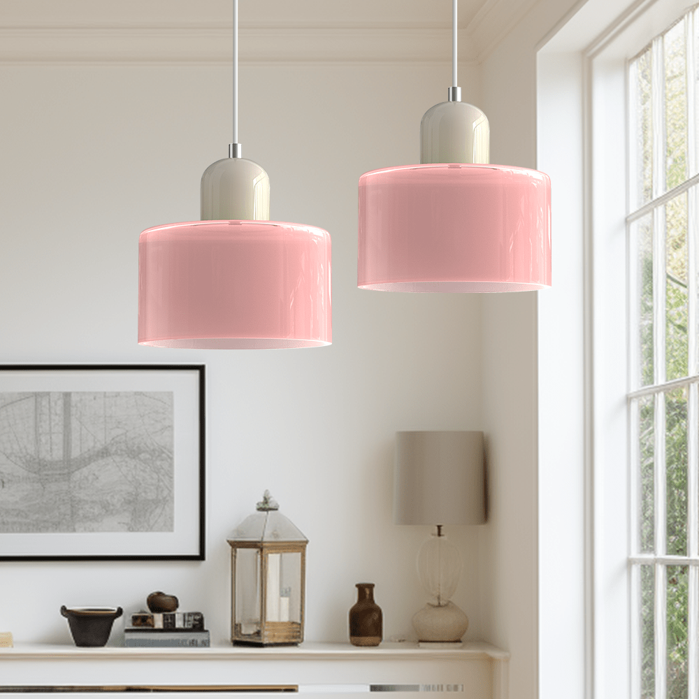 Elegant Bauhaus Creative Glass Pendant Light - Modern Design