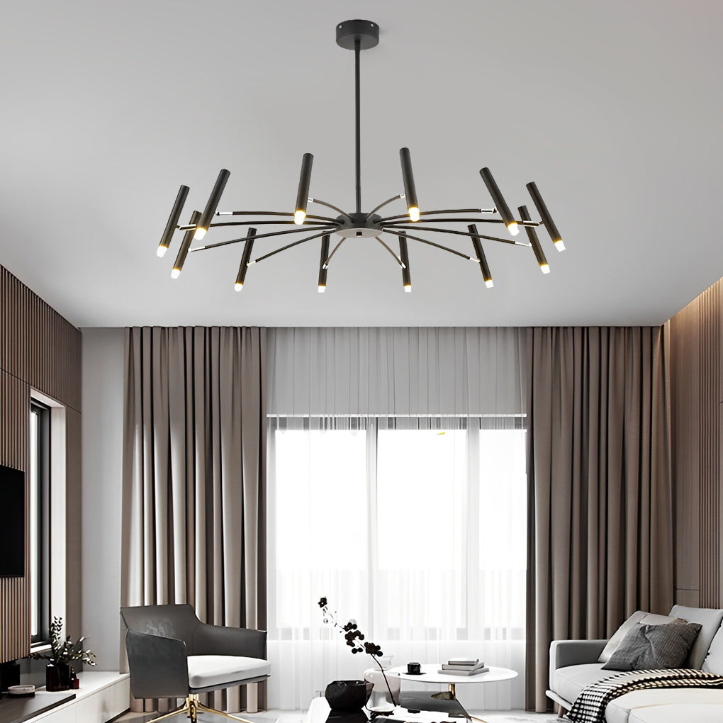 Adjustable 3-Step Dimming LED Minimalist Chandelier - Modern Elegance