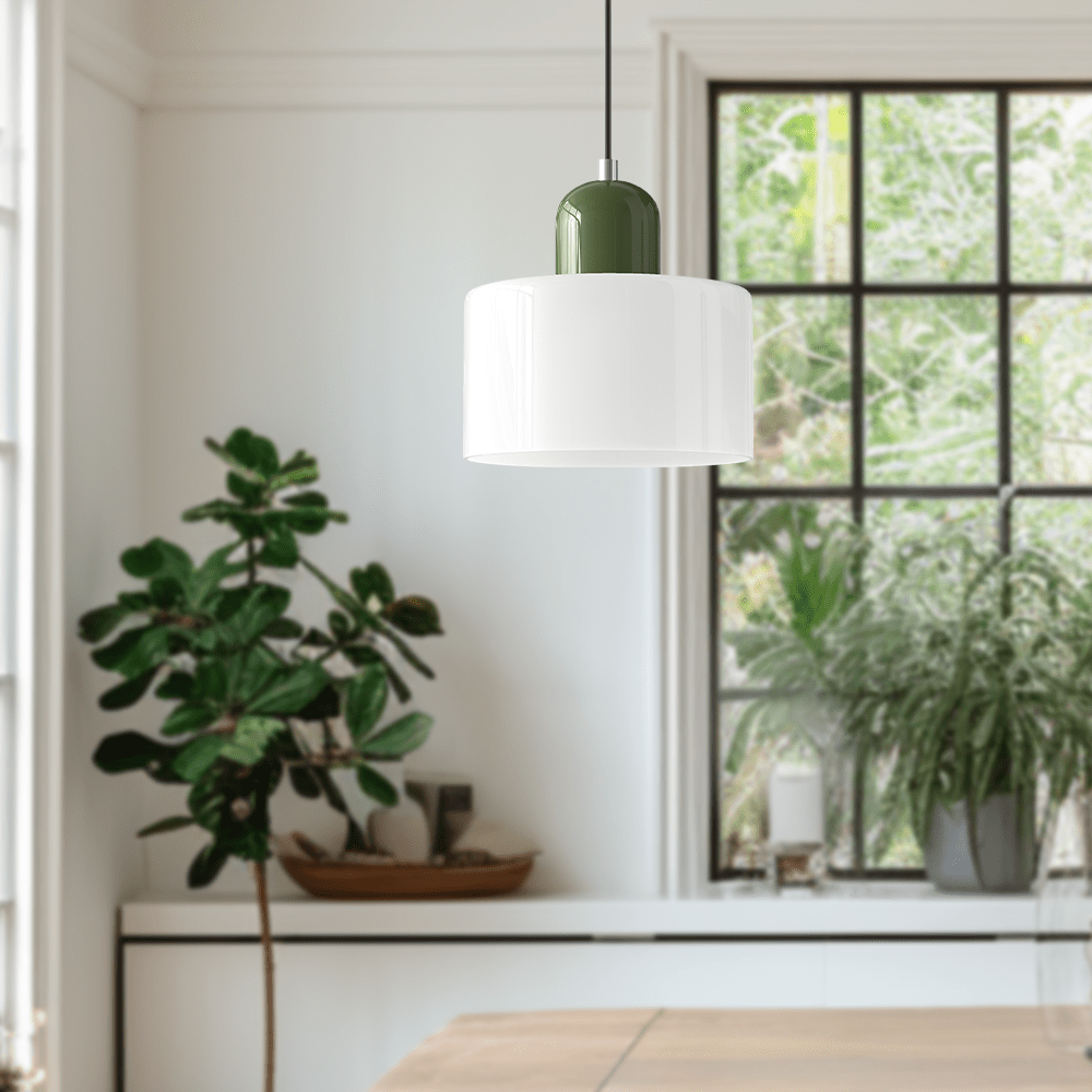 Elegant Bauhaus Creative Glass Pendant Light - Modern Design