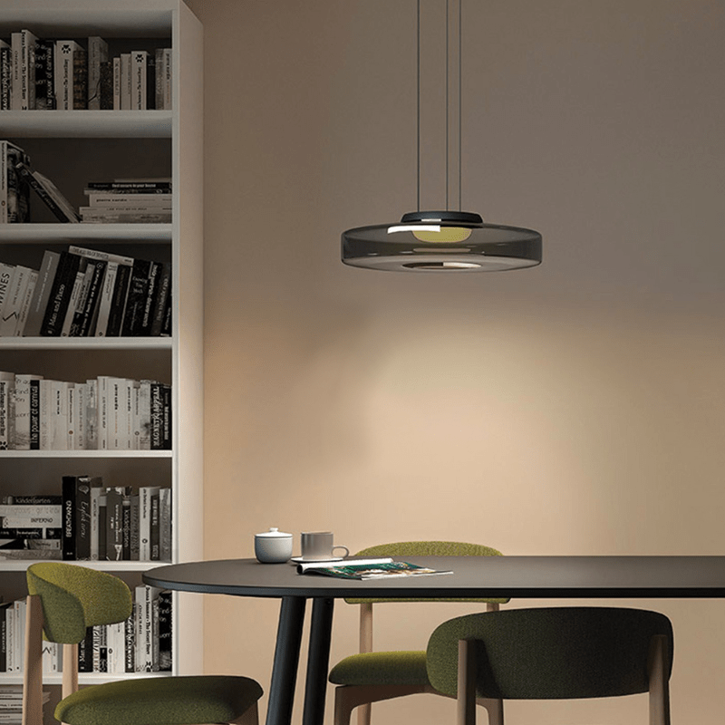 Elegant Bauhaus Glass Pendant Light - Timeless Design & Style