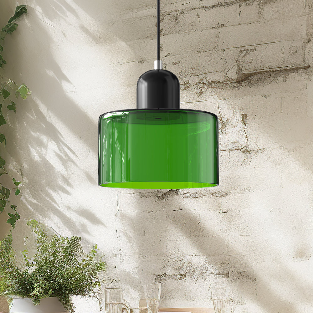 Elegant Bauhaus Creative Glass Pendant Light - Modern Design