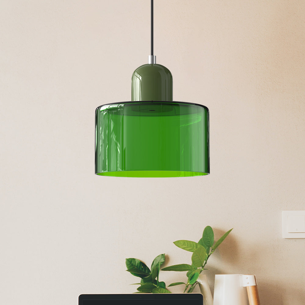 Elegant Bauhaus Creative Glass Pendant Light - Modern Design