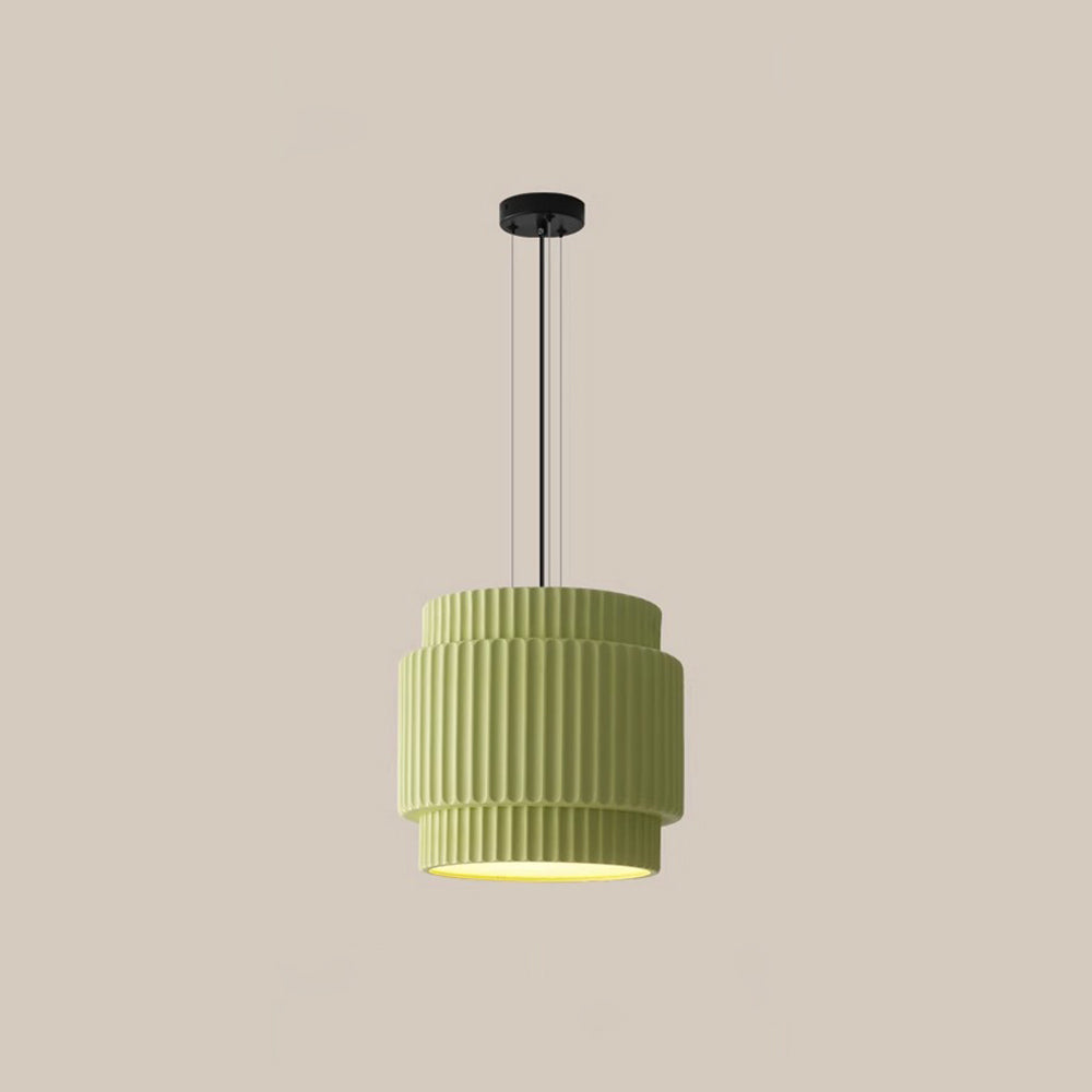 Modern Nordic Cream Hanging Light - Elegant Wabi Sabi Design