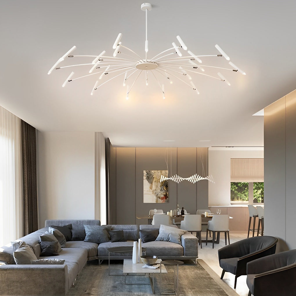 Adjustable 3-Step Dimming LED Minimalist Chandelier - Modern Elegance