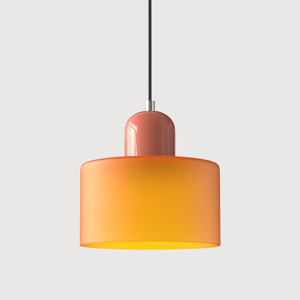 Elegant Bauhaus Creative Glass Pendant Light - Modern Design