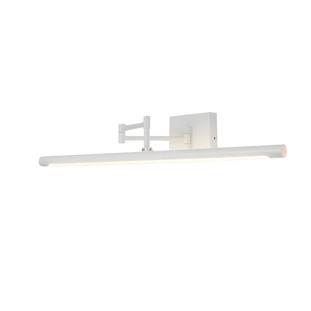 Elegantia | 40'' Adjustable Swing Arm Vanity Light, Matte Finish