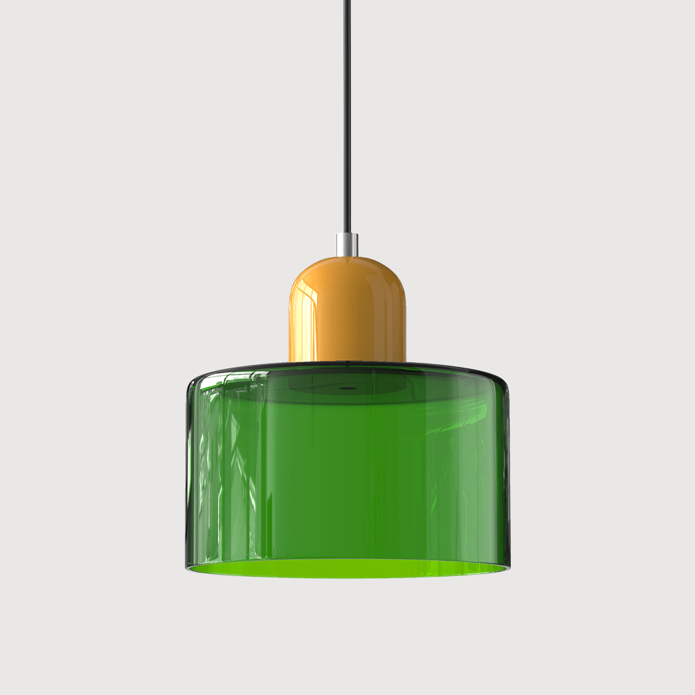 Elegant Bauhaus Creative Glass Pendant Light - Modern Design