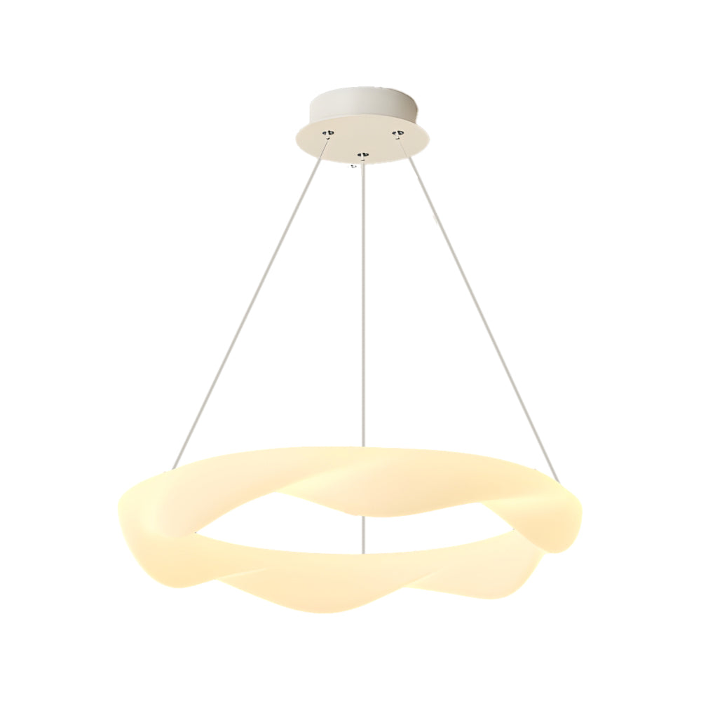 Elegant 3-Step Dimming Modern Chandelier - Creative Cream Style