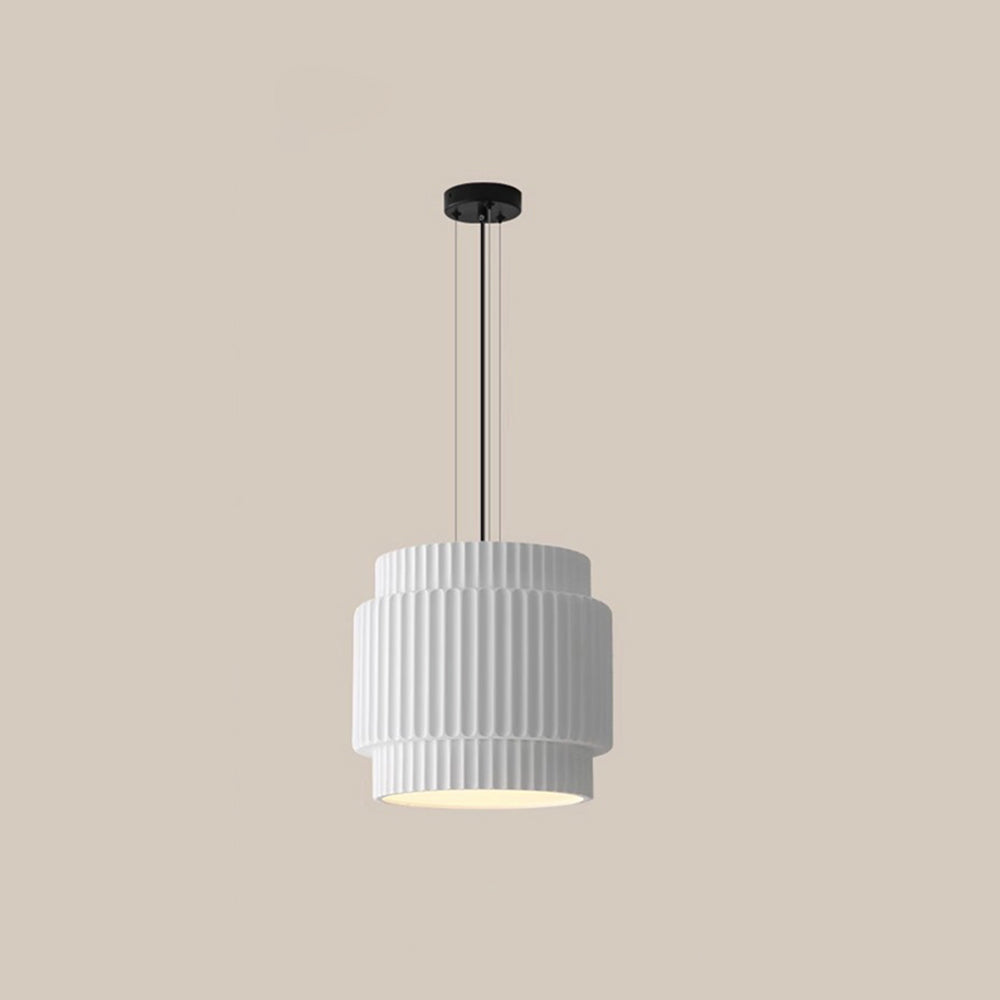 Modern Nordic Cream Hanging Light - Elegant Wabi Sabi Design