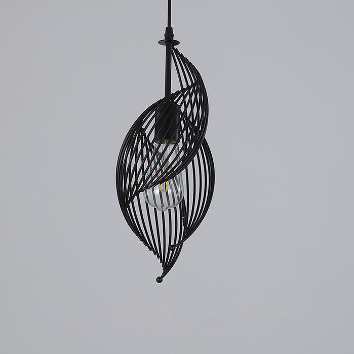 Nordic Creative Iron Sea Snail Pendant Light - 1-Light Design