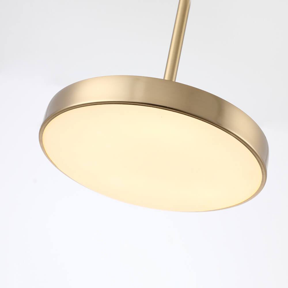 Modern Minimalist Drum Metal LED Pendant Light - Sleek & Stylish