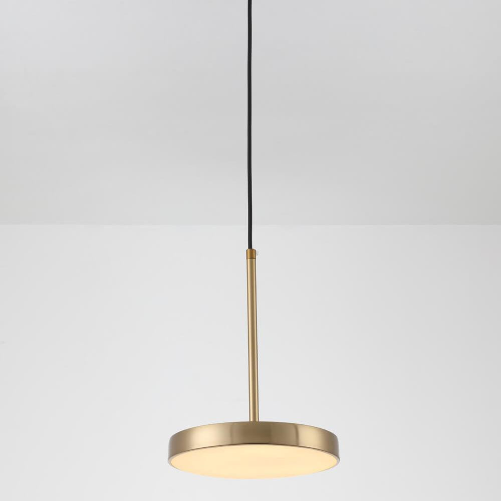 Modern Minimalist Drum Metal LED Pendant Light - Sleek & Stylish