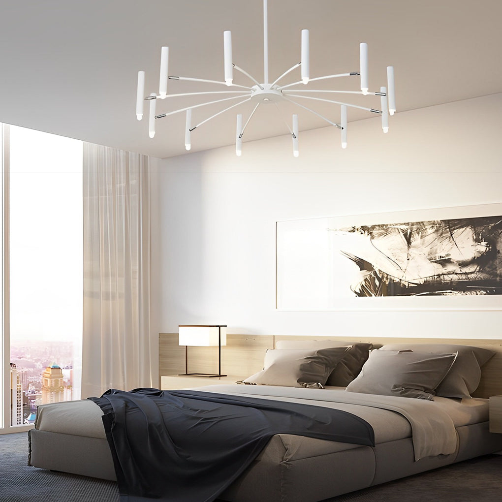 Adjustable 3-Step Dimming LED Minimalist Chandelier - Modern Elegance