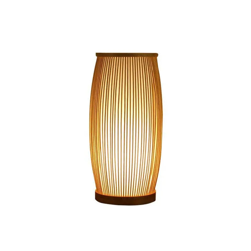 ZenBamboo Table Lamp | Natural Bamboo Illumix