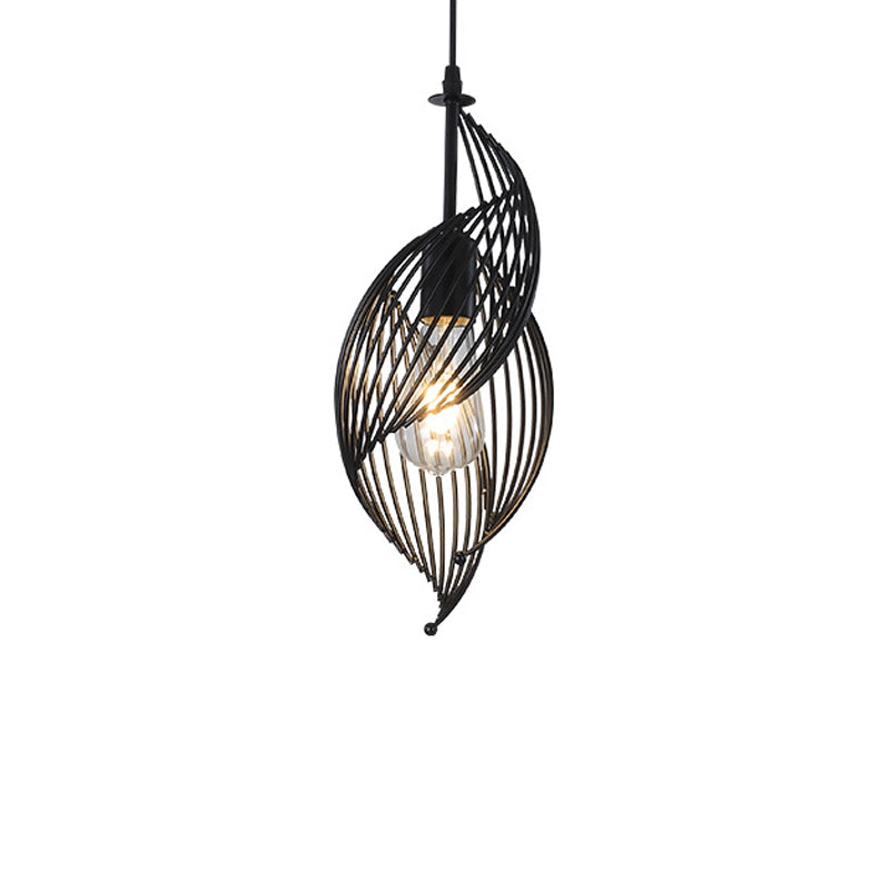 Nordic Creative Iron Sea Snail Pendant Light - 1-Light Design