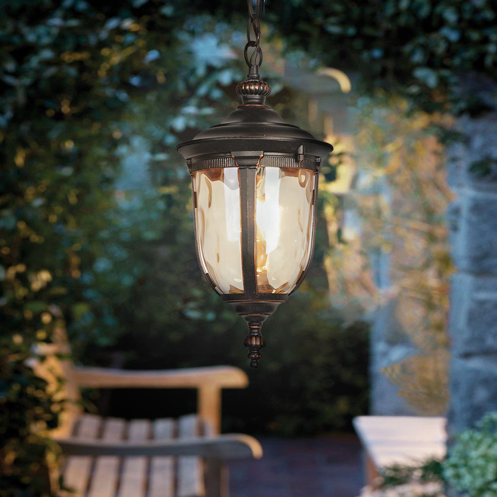 Stylish Waterproof Black European Outdoor Chandelier Lights