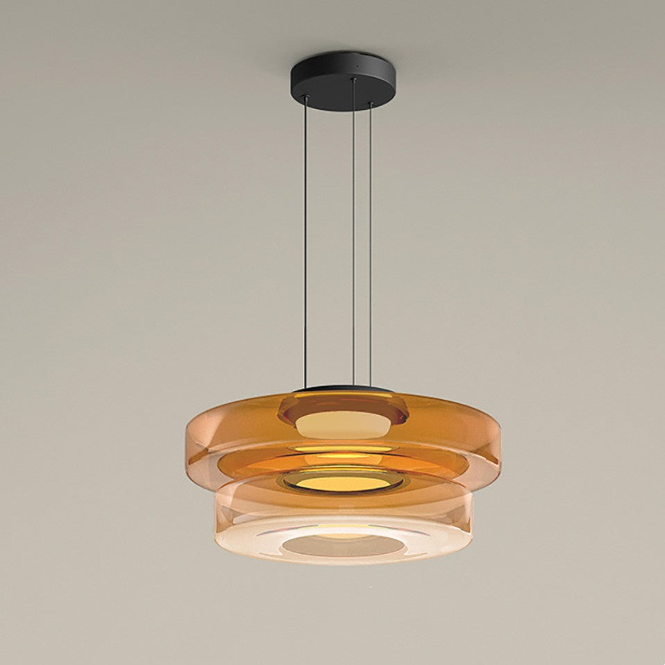 Elegant Bauhaus Glass Pendant Light - Timeless Design & Style