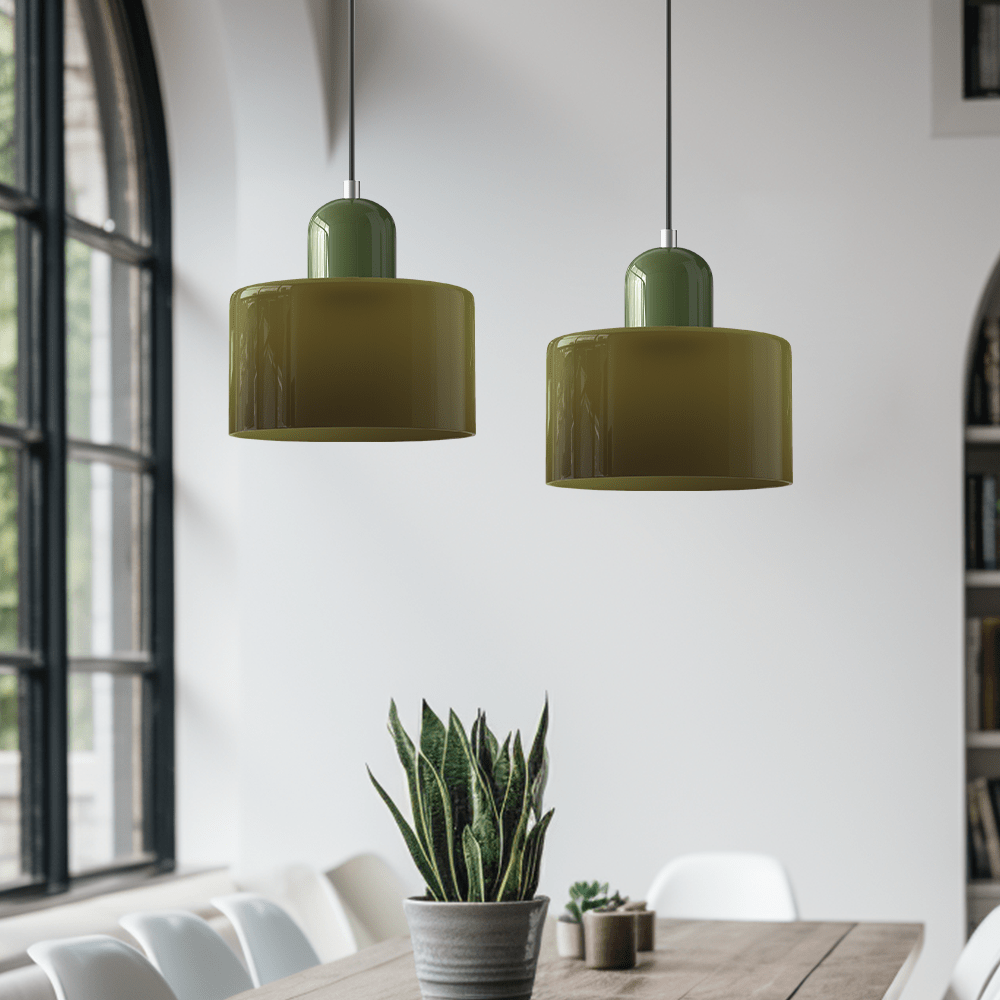 Elegant Bauhaus Creative Glass Pendant Light - Modern Design