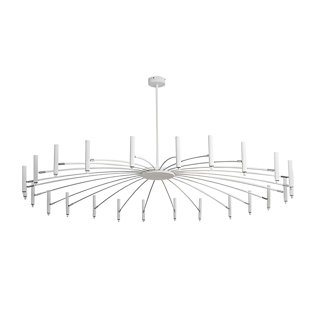 Adjustable 3-Step Dimming LED Minimalist Chandelier - Modern Elegance