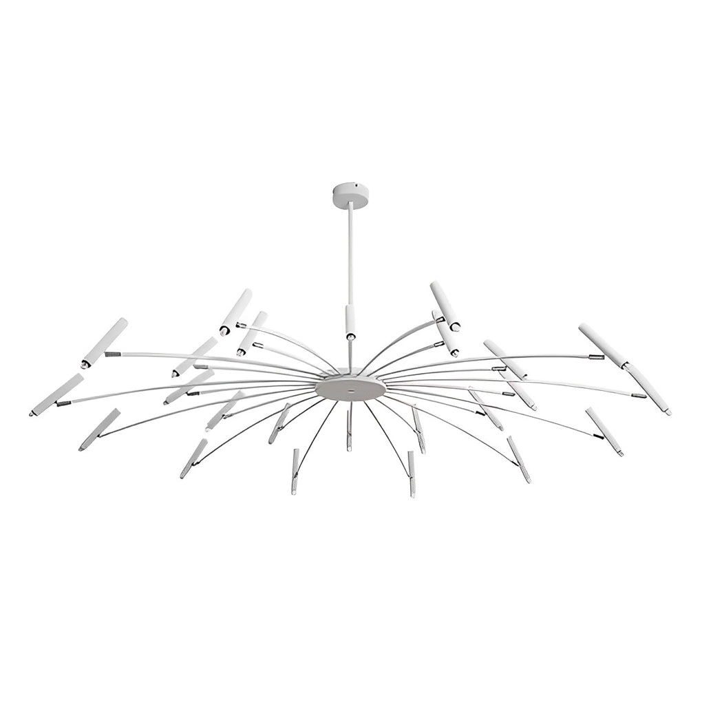 Adjustable 3-Step Dimming LED Minimalist Chandelier - Modern Elegance