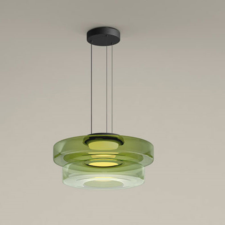 Elegant Bauhaus Glass Pendant Light - Timeless Design & Style