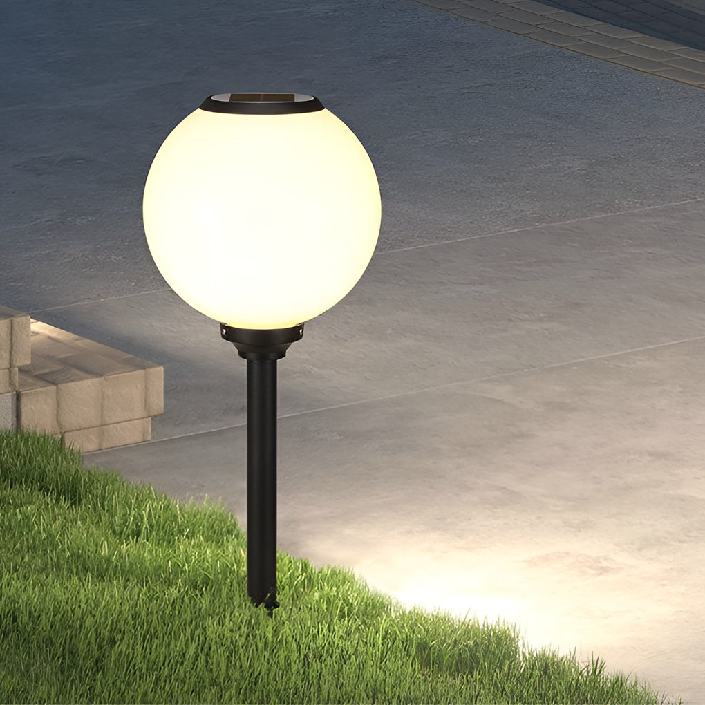 Waterproof 3-Step Dimming LED Solar Pathway Lights - Versatile Mounting Options