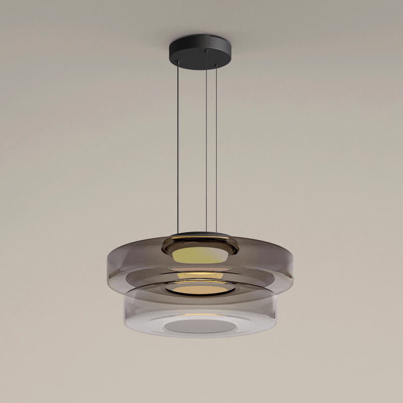 Elegant Bauhaus Glass Pendant Light - Timeless Design & Style