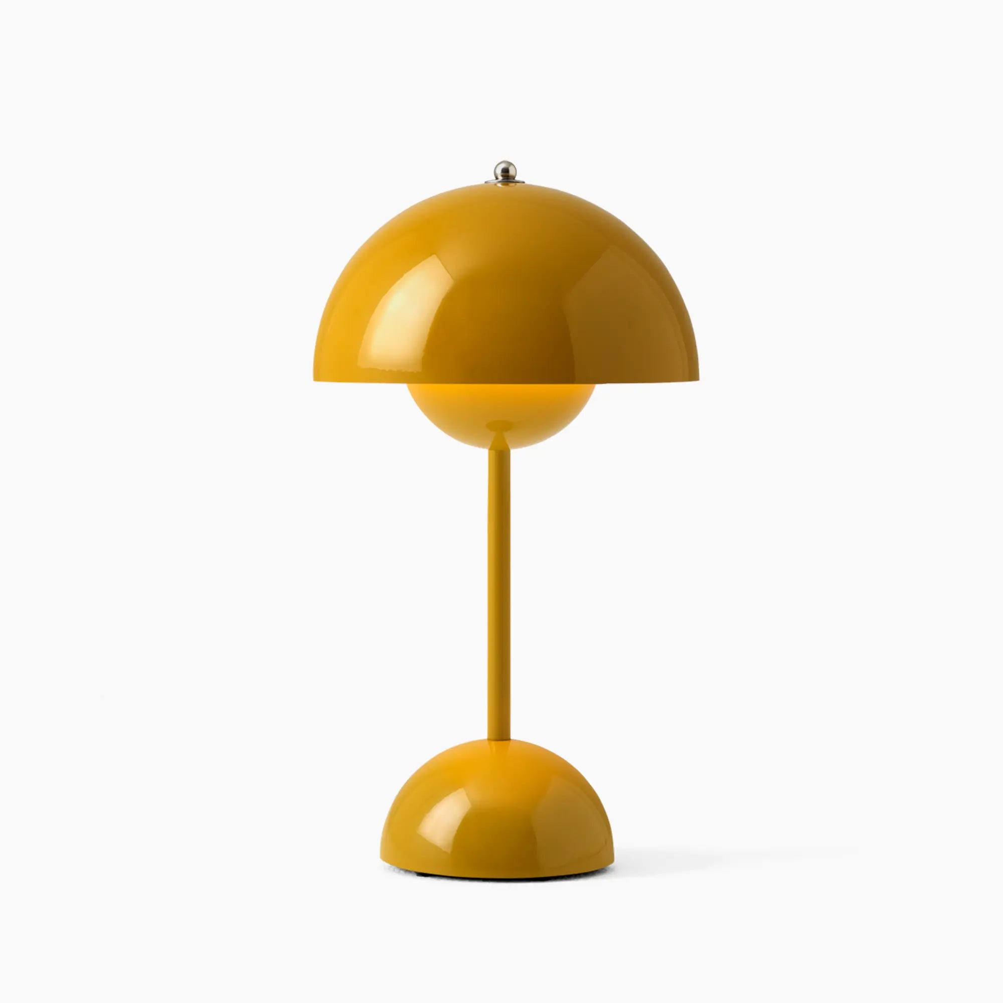 Illumix - GlowLuxe LED Table Lamp | Wireless & Dimmable - Yellow