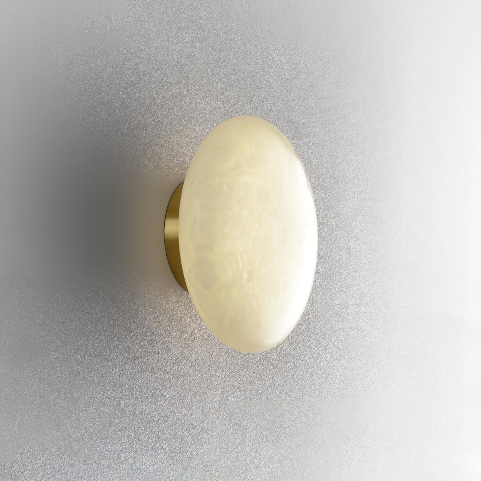 Alabaster Oval Ceiling Lamp | Elegant Lighting, Modern Design