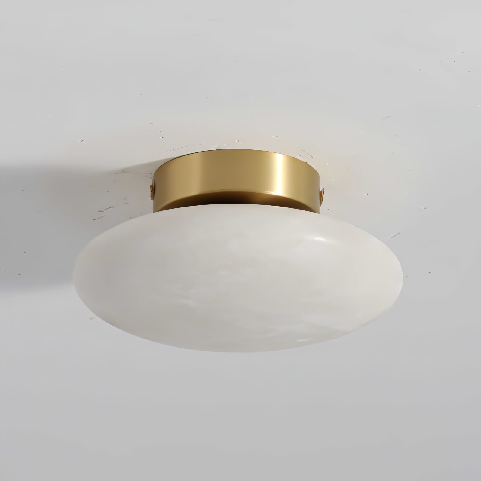 Alabaster Oval Ceiling Lamp | Elegant Lighting, Modern Design