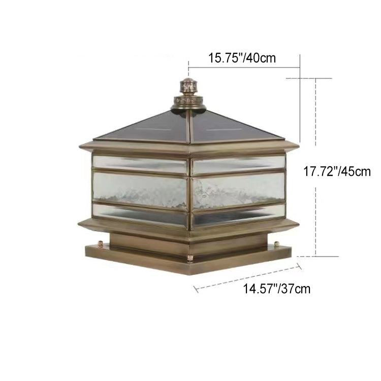 Illumina | Solar, Waterproof, Copper, LED, Outdoor Lighting