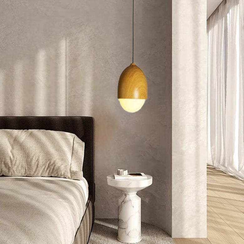 Modern Beige 1-Light Globe Pendant - Stylish & Versatile Lighting