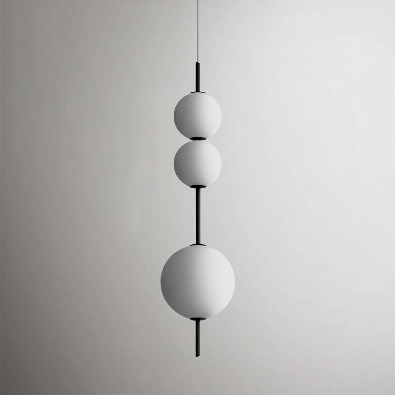 Modern Minimalist Glass Ball LED Pendant Light - Elegant & Stylish