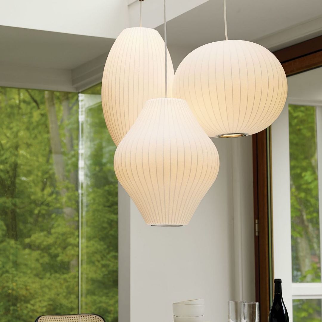 Elegant Bubble Mulberry Silk Pendant Lamp - Luxurious Lighting