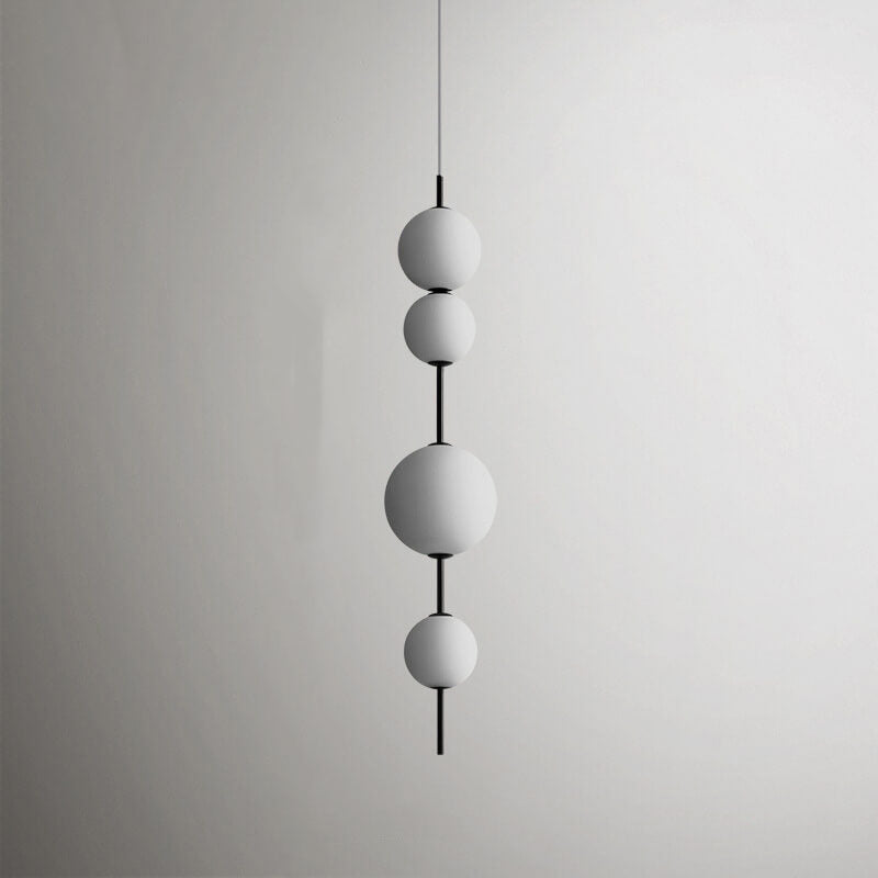 Modern Minimalist Glass Ball LED Pendant Light - Elegant & Stylish